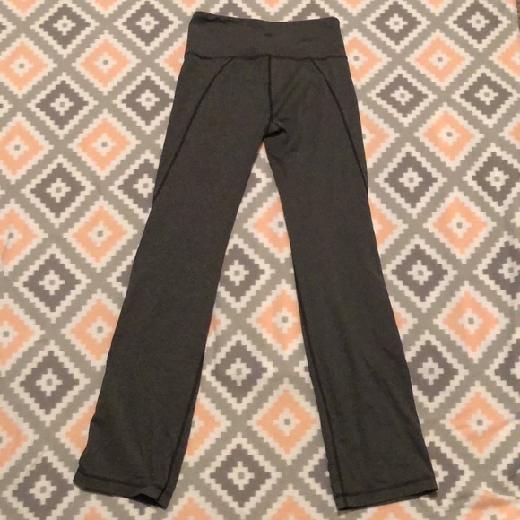 Athleta Gray W/Black Full Length Training Pant SzS - Picture 7 of 7